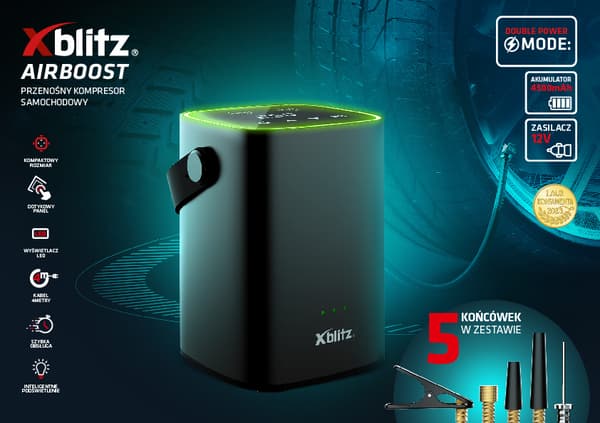 Xblitz AIRBOOST -auton kompressori