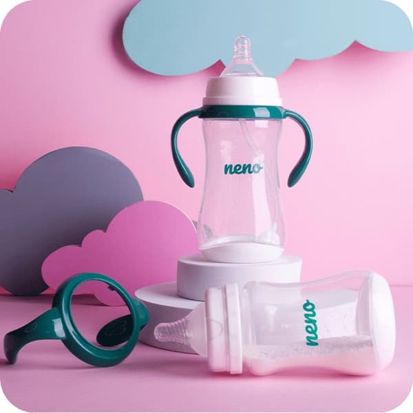 Neno-flaskor 240ml/300ml - flaska för matning och för att lära sig dricka - 300 ml