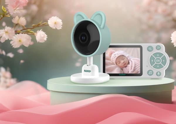 NENO BAMBINO 2,4 GHz elektronisk babyalarm med kamera