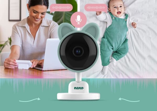 NENO BAMBINO 2,4 GHz elektronisk babyalarm med kamera