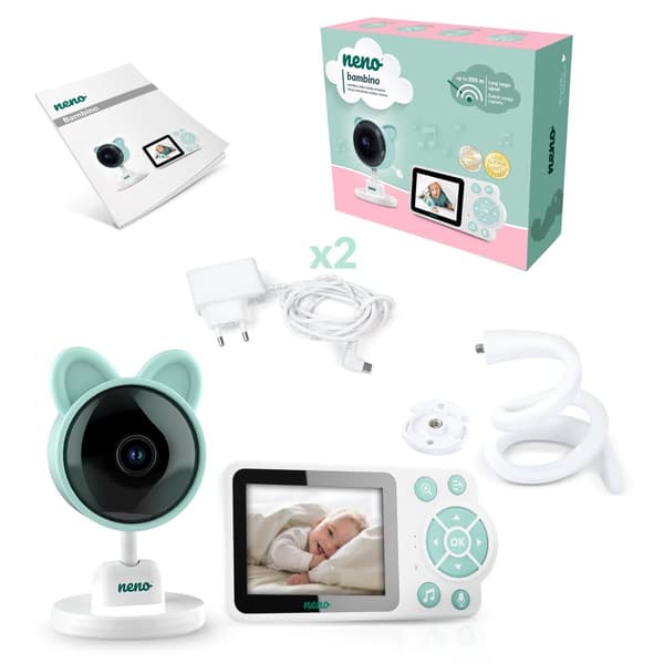NENO BAMBINO 2,4 GHz elektronisk babyalarm med kamera