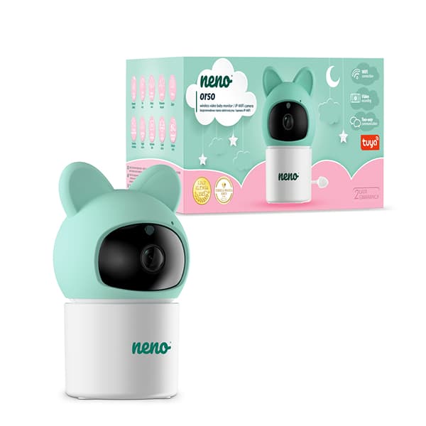 NENO ORSO professionell IP-Wi-Fi videobabyvakt