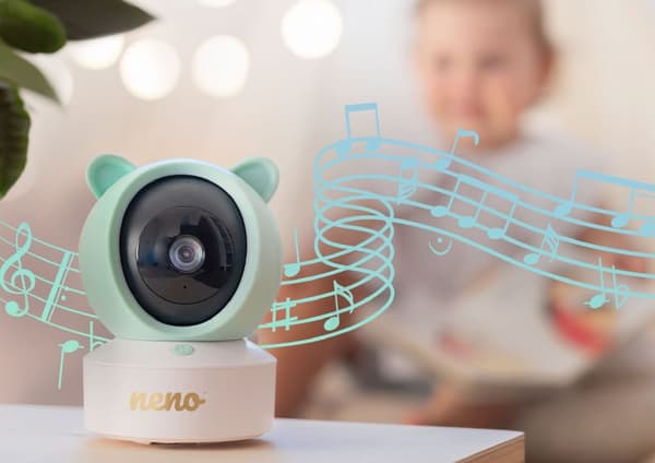 NENO IVO 2,4 GHz elektronisk babyalarm med kamera