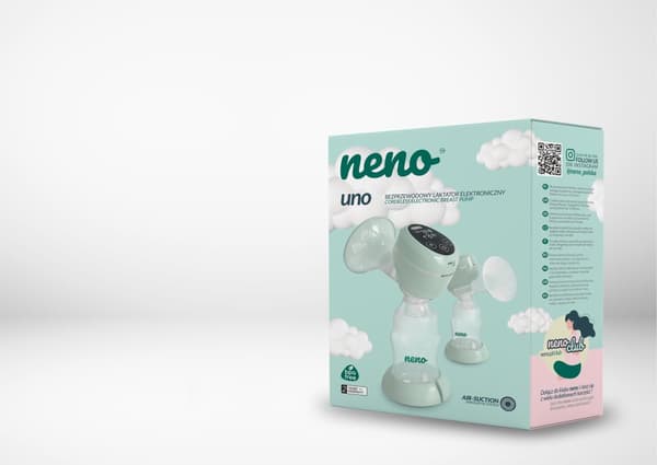 Neno Uno - 2-faset ledningsfri elektronisk brystpumpe