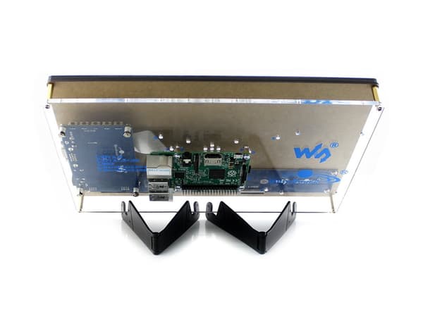10,1" 1024x600 HDMI LCD-skærm med touchpanel. + kabinet
