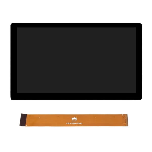 Skærm 7"" 1024 × 600 QLED HDMI til Raspberry Pi kapacitiv berøringsskærm