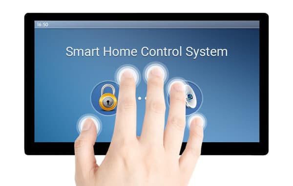 Skærm 7"" 1024 × 600 QLED HDMI til Raspberry Pi kapacitiv berøringsskærm