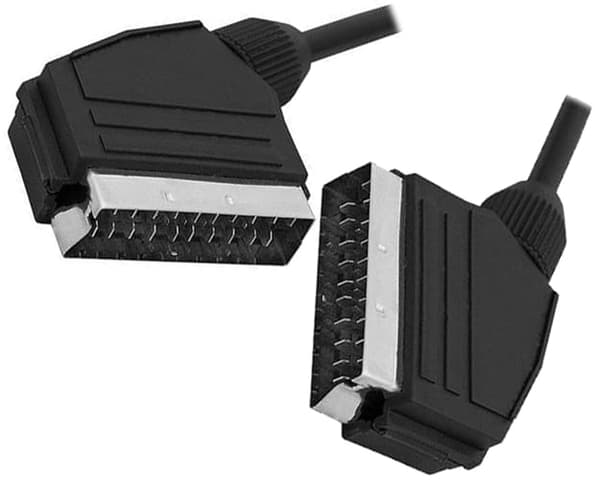 Euro-Euro Scart -kaapeli 21p 1,2m LX8017A
