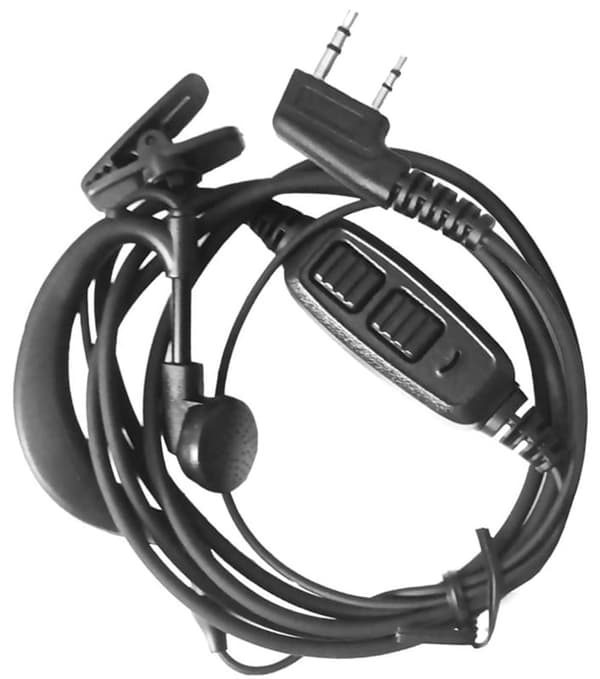 Mikrofonørestykke til Baofeng UV-82 radio 2x PTT