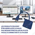 Miniatyrbild 2 av 4: TD Adapter USB till VGA adapter pc laptop full hd externt grafikkort multidisplay videokonverterare för win 7810 ingen cd-enhet behövs