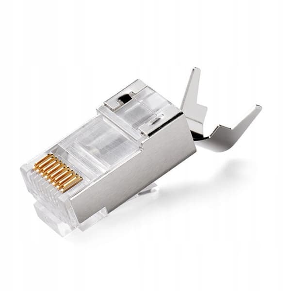 AFSKÆRMET STP RJ45-stik kat.6a kat.7 DÆKSEL 10 stk.