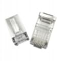 Miniatyrbillede 6 af 7: AFSKÆRMET STP RJ45-stik kat.6a kat.7 DÆKSEL 10 stk.