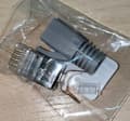Miniatyrbillede 7 af 7: AFSKÆRMET STP RJ45-stik kat.6a kat.7 DÆKSEL 10 stk.