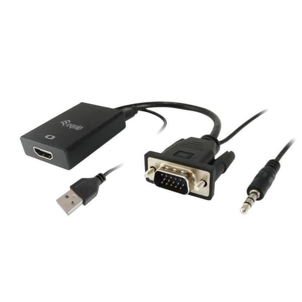 VGA till HDMI-adapter med ljudutrustning 119038