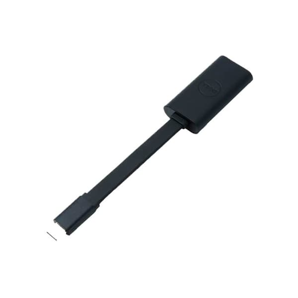 Kabel A/V HDMI/USB - DELL - Typ C Hane - HDMI Hon - Svart - Kompatibel med Projektorer och Skärmar
