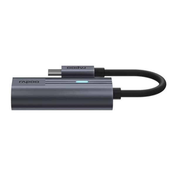 USB-C till 3,5 mm ljudadapter, grå