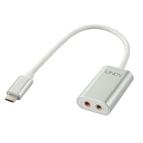 LINDY USB Typ C ljudadapter