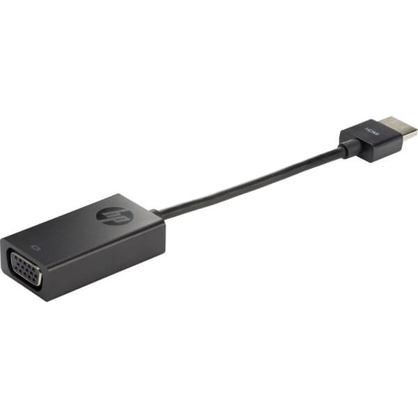 Videokabel HDMI/VGA - HP - Videoadapter - 1 x HD-15 hona VGA - 1 x HDMI hane - Svart