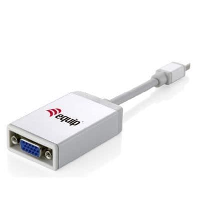 Adapter Mini DisplayPort - EQUIP - VGA - 1080p - Plug and Play - Lätt 66g