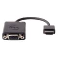 Miniatyrbild 3 av 5: Adaptör A/V - DELL - DAUBNBC084 - HDMI till VGA - 1920 x 1080 - Svart