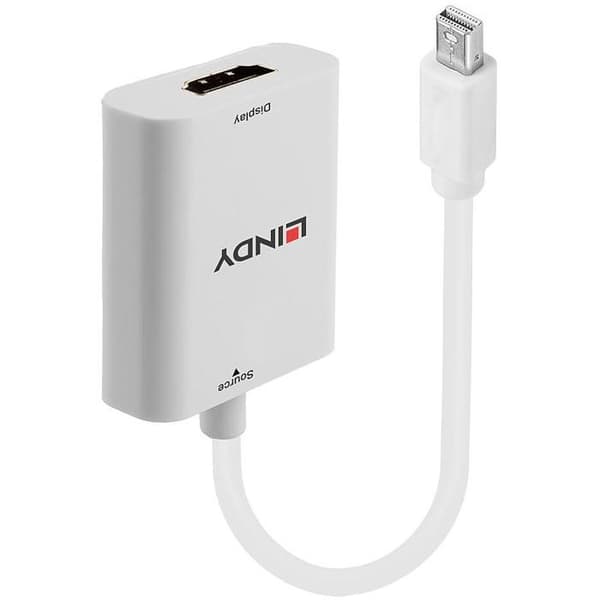 Videoadapter - Lindy - Mini-DisplayPort till HDMI - 4K 60Hz - HDCP - Svart
