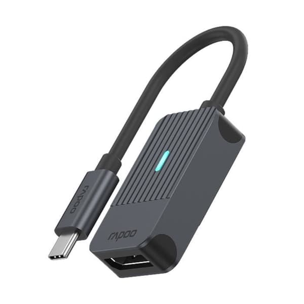 USB-C-adapter, USB-C till DisplayPort, grå Grå