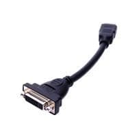 Videoadapter - Club 3D - HDMI/DVI - HDMI 19 stift (M) - DVI-I (F) - Svart