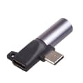Miniatyrbild 3 av 4: Akyga audio - videoadapter - AK-AD-62 - USB Typ C till USB Typ C/3,5 mm Jack Hörlursadapter för Android Svart
