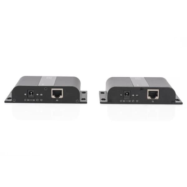 Digitus DS-55122, AV-sändare &amp; mottagare, 3840 x 2160 pixlar, Cat5,Cat5e,Cat6, 120m, 480i,480p,576i,576p,720p,1080i,1080p,2160p