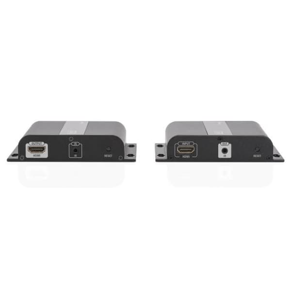 Digitus DS-55122, AV-sändare &amp; mottagare, 3840 x 2160 pixlar, Cat5,Cat5e,Cat6, 120m, 480i,480p,576i,576p,720p,1080i,1080p,2160p