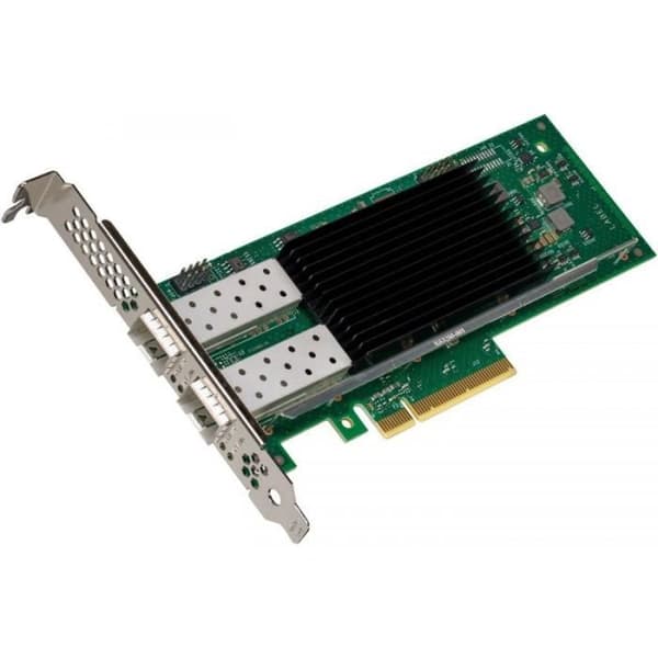 Intel Ethernet-nätverkskort -reg E810-XXVDA2 - E810XXVDA2BLK Svart, Grön, Silver