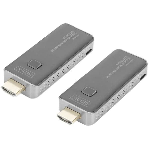 Digitus DS-55319 HDMI trådlös överföringsset 50 m 5 GHz 1920 x 1080 pixlar