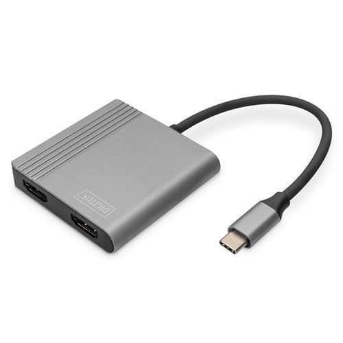 DIGITUS USB TYPE-C HDMI 4K 2-I-1 GRAFIKADAPTER (DA-70828)