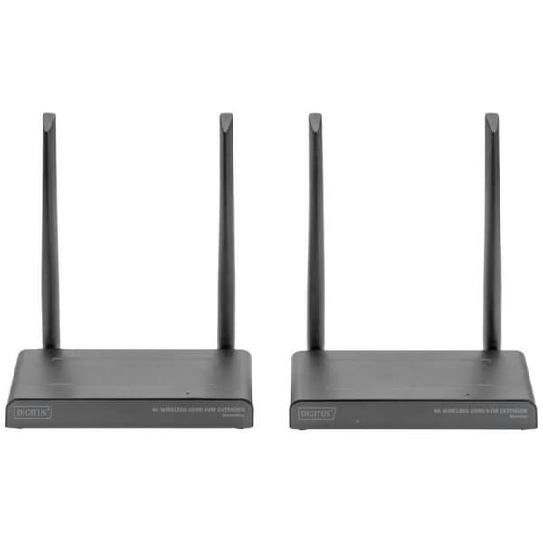 Digitus DS-55328 HDMI trådlös överföringsset 150 m 3840 x 2160 Pixel Multi Viewer 4x, digital whiteboard-funktion