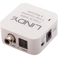Miniatyrbild 1 av 2: LINDY Digital SPDIF-ljudkonverterare och -förlängare: Toslink (optisk) RCA-koaxial (koppar)