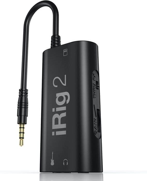 Gränssnittsadapter - IK Multimedia - iRig 2 - Svart - Ljudinspelning - Förstärkning
