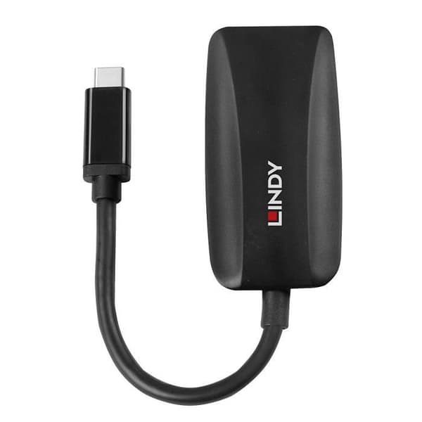 USB Typ C till DisplayPort 1.4 Converter Svart