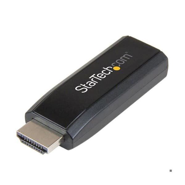 HDMI till VGA-adapter - STARTECH - HD2VGAMICRA - 1920x1200 - Ljud - Svart