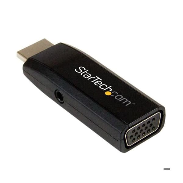 HDMI till VGA-adapter - STARTECH - HD2VGAMICRA - 1920x1200 - Ljud - Svart