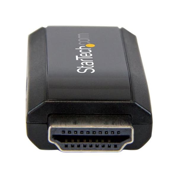 HDMI till VGA-adapter - STARTECH - HD2VGAMICRA - 1920x1200 - Ljud - Svart