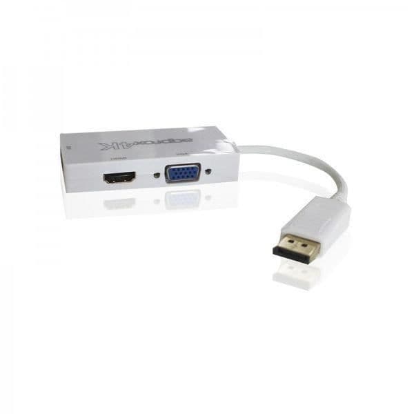 DisplayPort till HDMI-adapter ca! AISCCI0302 APPC37 DVI VGA Vit