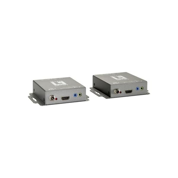 LevelOne HVE-9005. USB-kontakt: Mini-USB B. Lysdioder: Länk. Arbetsspänning: 5V, Ström: 2A.