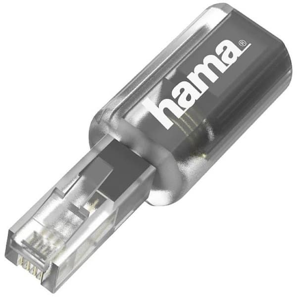 Telefon - Hama - Adapter - Analog - Svart