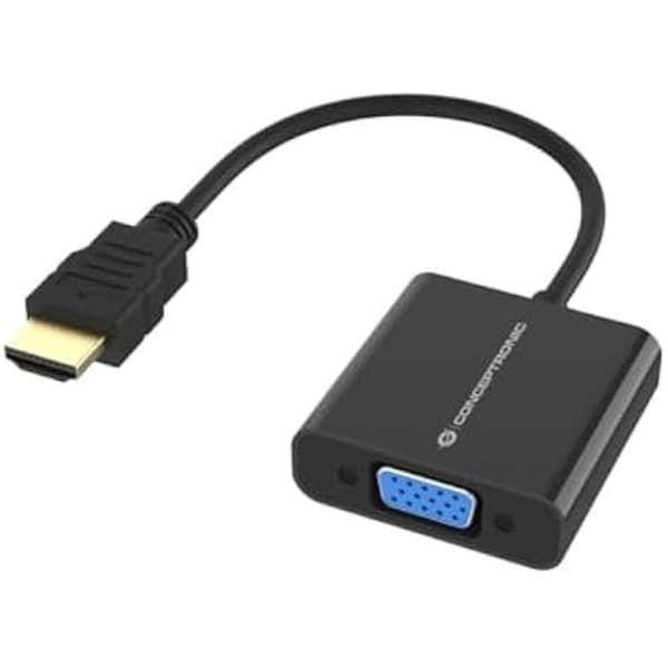 HDMI till VGA-adapter - Conceptronic - ABBY20B - 1080p - 60 Hz - 0,25 m