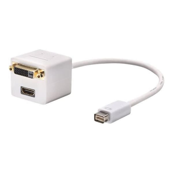 Lindy - 41003 - Mini-DVI till DVI-HDMI splitter