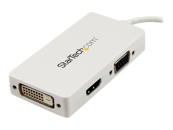 Videoadapter - StarTech - MDP2VGDVHDW - Mini DisplayPort till HDMI/VGA/DVI - 1920x1200 - Ljud 5.1