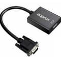Miniatyrbild 4 av 4: VGA till HDMI-adapter med ljud ca! APPC25 3,5 mm Micro USB 20 cm 720p/1080i/1080p