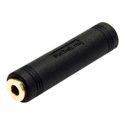 STARTECH GCAUD3535FF ljudadapter - 1 x stereoljud minijack hona - 1 x stereoljud minijack hona - guld