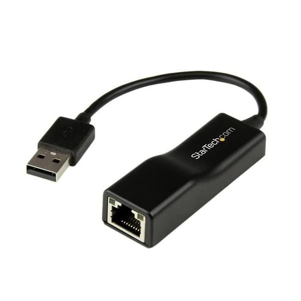 USB 2.0 till Ethernet nätverksadapter - STARTECH - USB2100 - 10/100 Mb/s - Svart