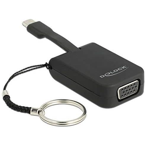 DeLOCK USB Type-CTM till VGA-adapter (DP Alt Mode) - 63941